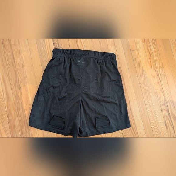 Stylish Black Athletic Men's Shorts - Picture 5 of 6